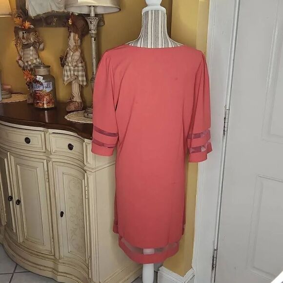 Nordstrom Coral women's dress size Medium - Picture 4 of 5